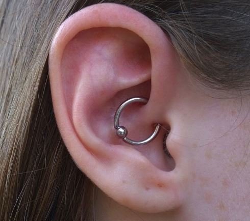 Daith piercing for migraines